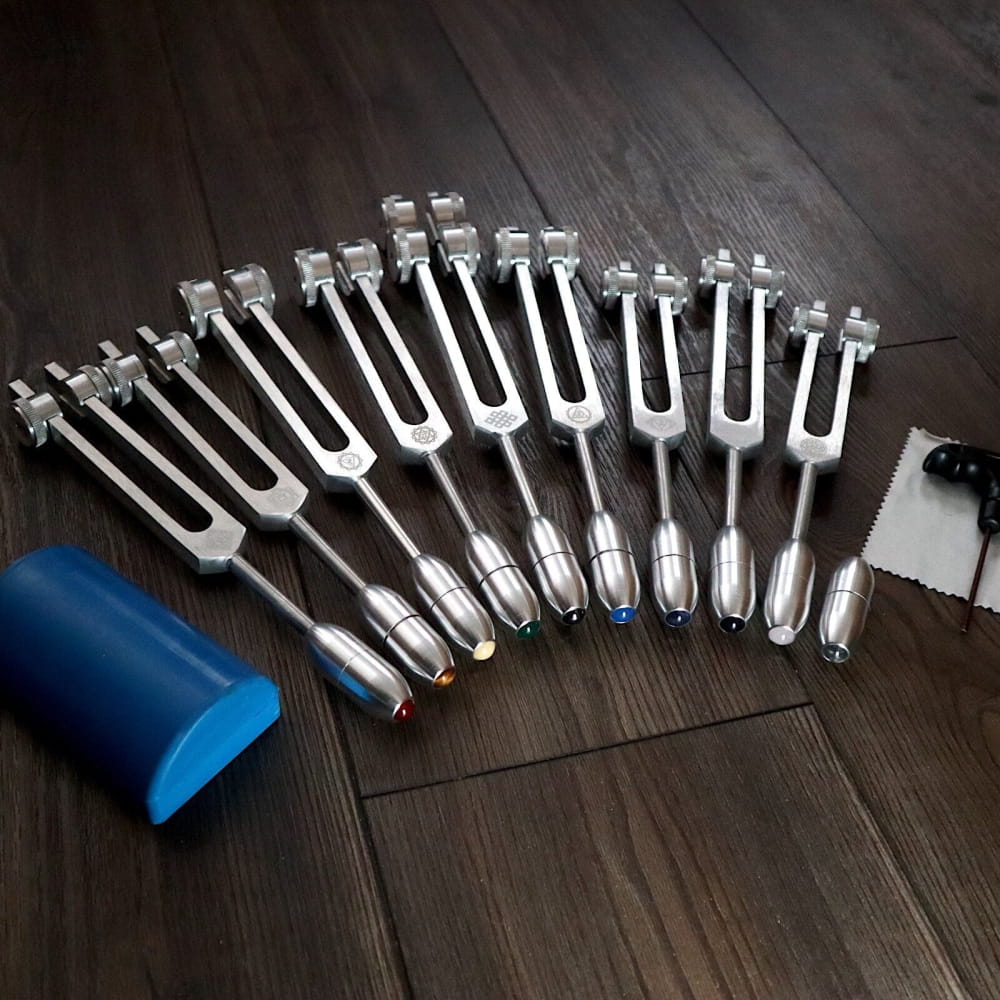 Ensemble de Diapasons pour Chakras, 7 Chakras 1 Diapasons Lestés pour Ensemble de Diapasons pour Chakras, 7 Chakras 1 Diapasons Lestés pour