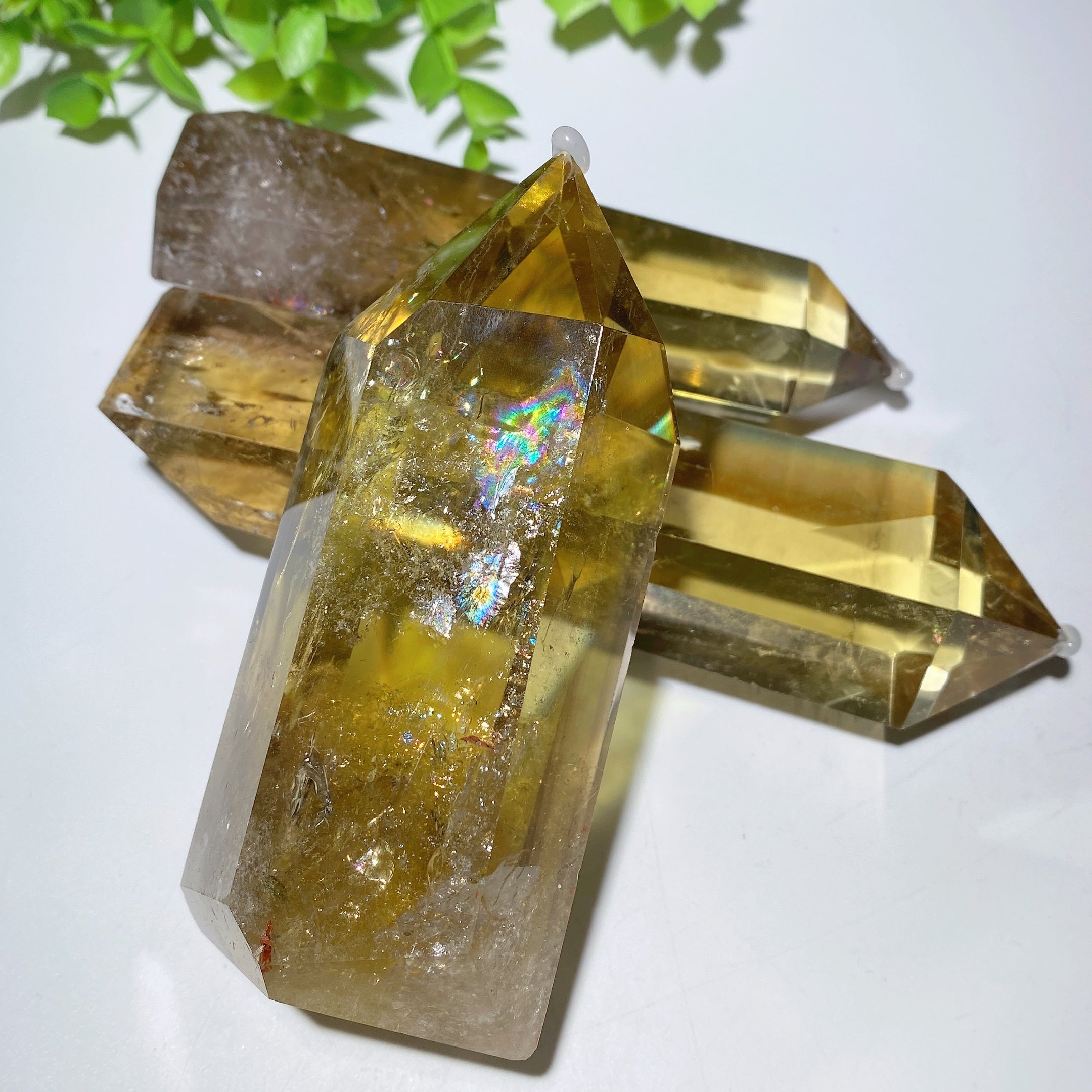Smoky Citrine Crystal Tower 3.3-6.0 inches Healing Display