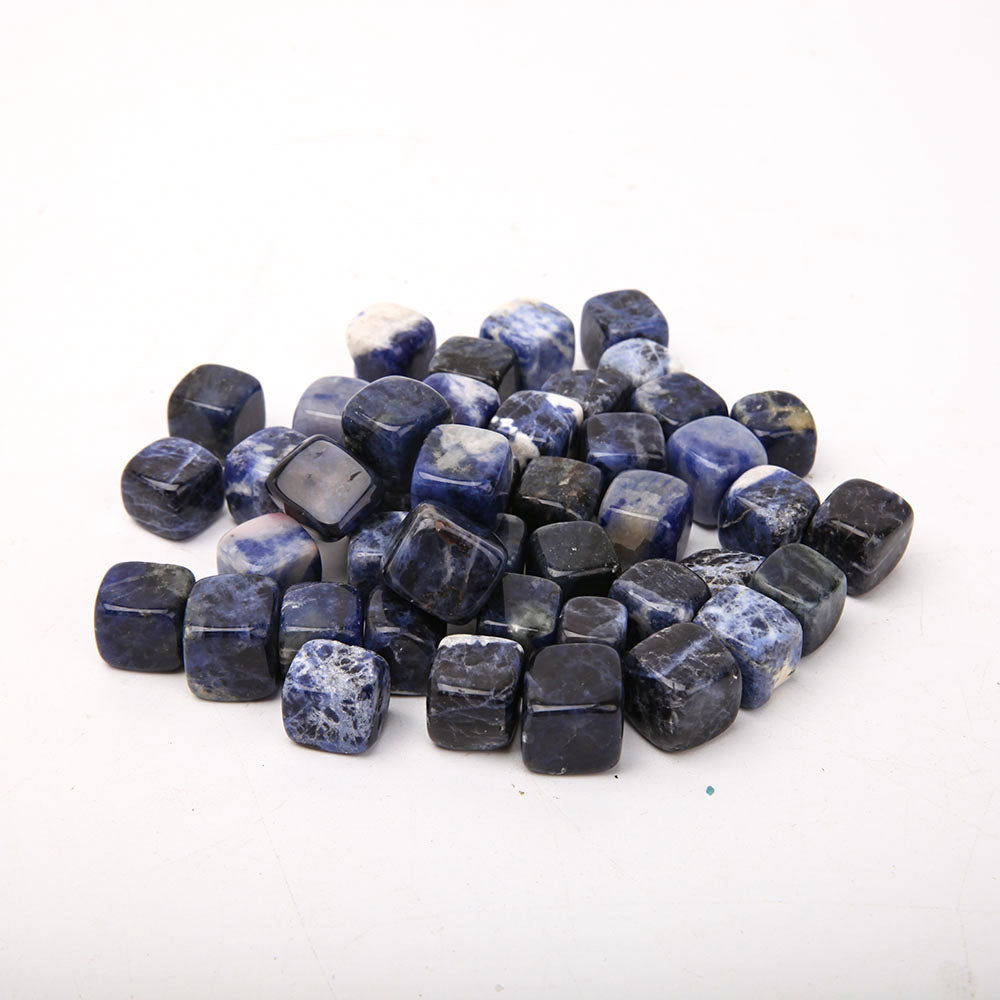 Sachet de cubes de sodalite de 1,5 à 2 cm pour la guérison et l'énergie