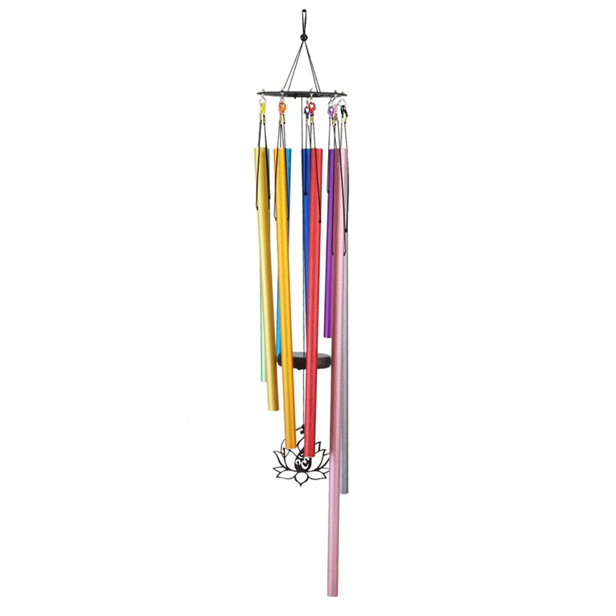 Carillon à vent Solfeggio réglable à 9 tons pour la relaxation