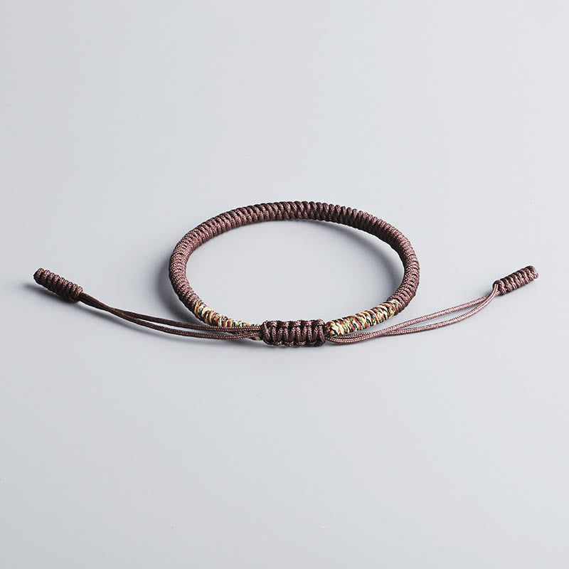Ensemble de bracelets tibétains King Kong Knot pour la chance et la paix