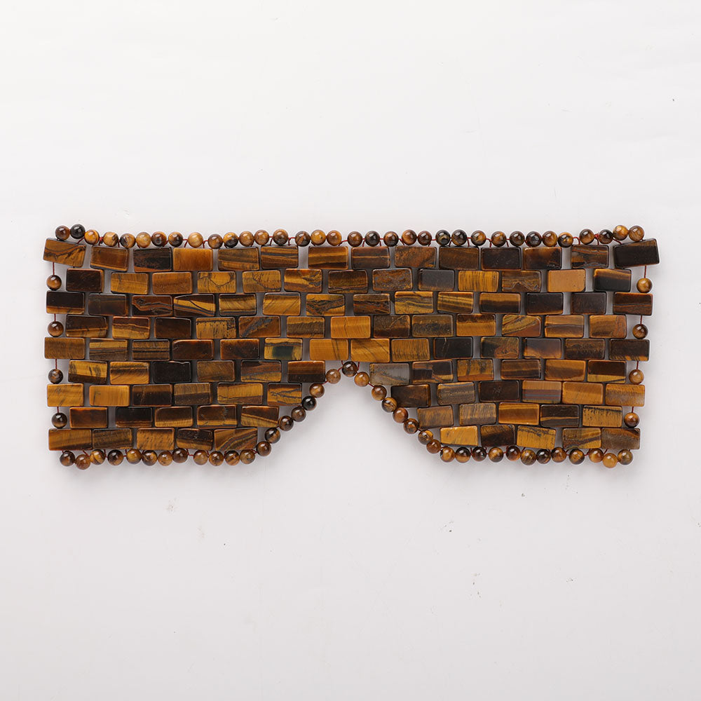 Bijou spirituel de protection en œil de tigre 23 cm