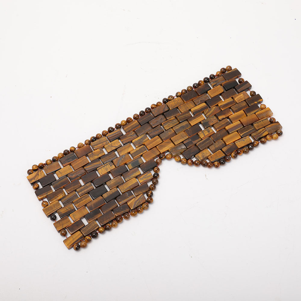 Bijou spirituel de protection en œil de tigre 23 cm