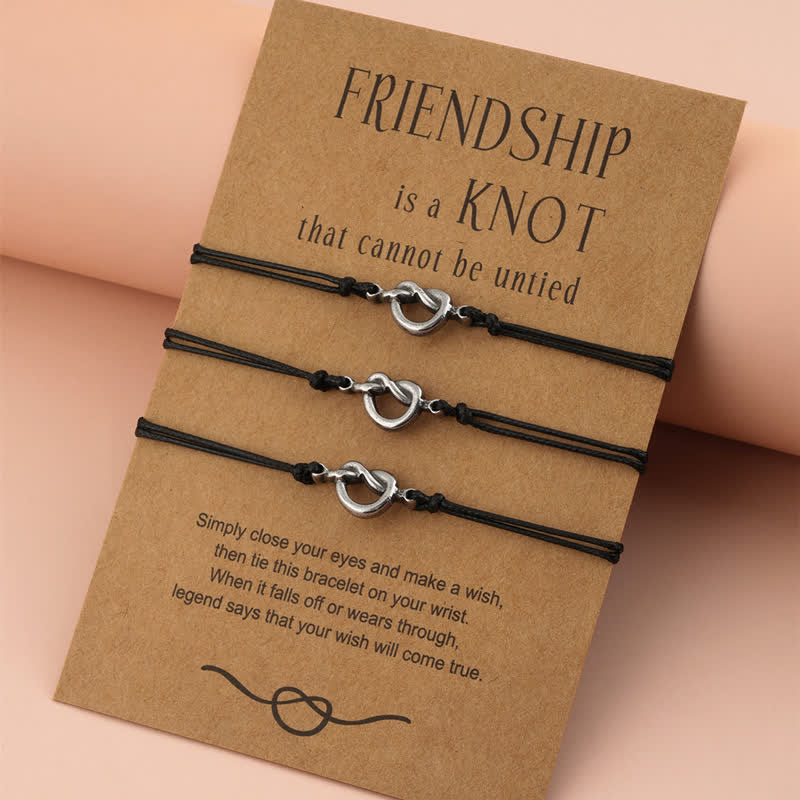 Bracelet d'amitié spirituelle en acier titane pour meilleur ami