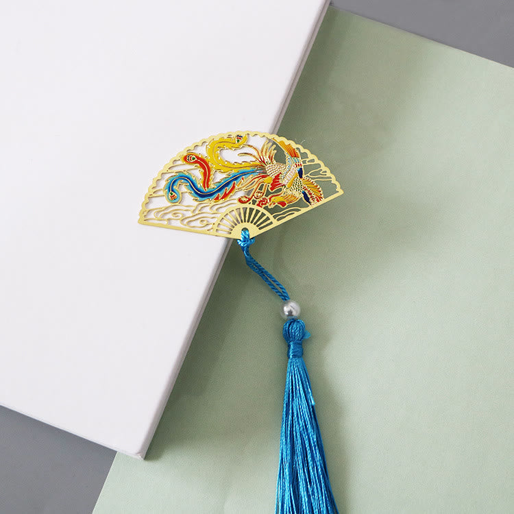 Marque-page traditionnel en laiton avec symbole du lotus | Nouveaux départs