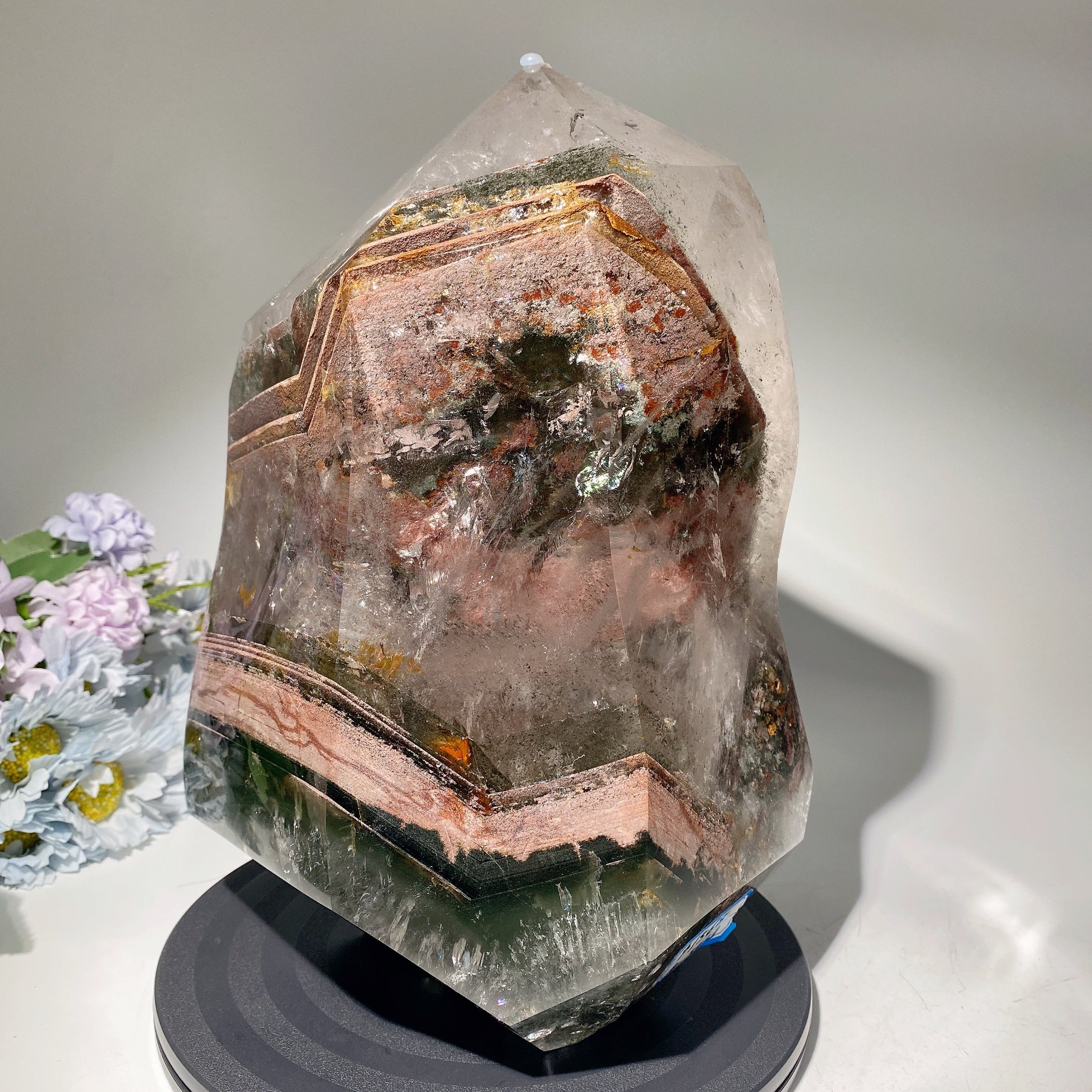 Unique Garden Quartz Crystal Tower 19cm Healing Energy