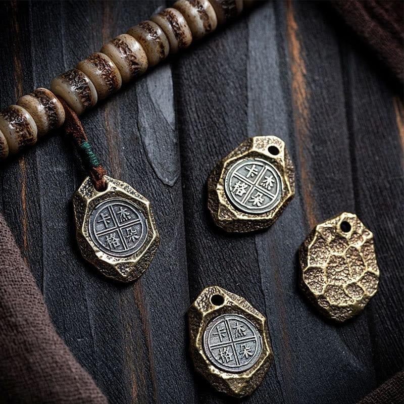 Bracelet unisexe en os de yak tibétain à 108 perles