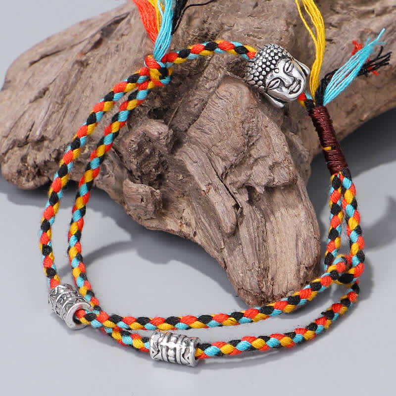 Bracelet unisexe Bouddha Sérénité pour la chance