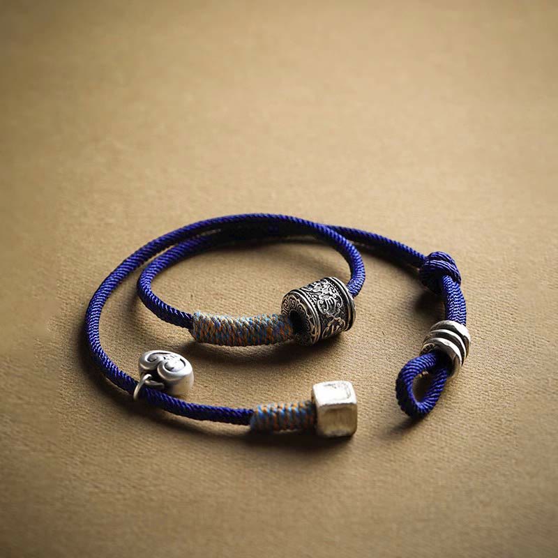 Bracelet unisexe Om Mani Padme Hum | Amulette à double tour