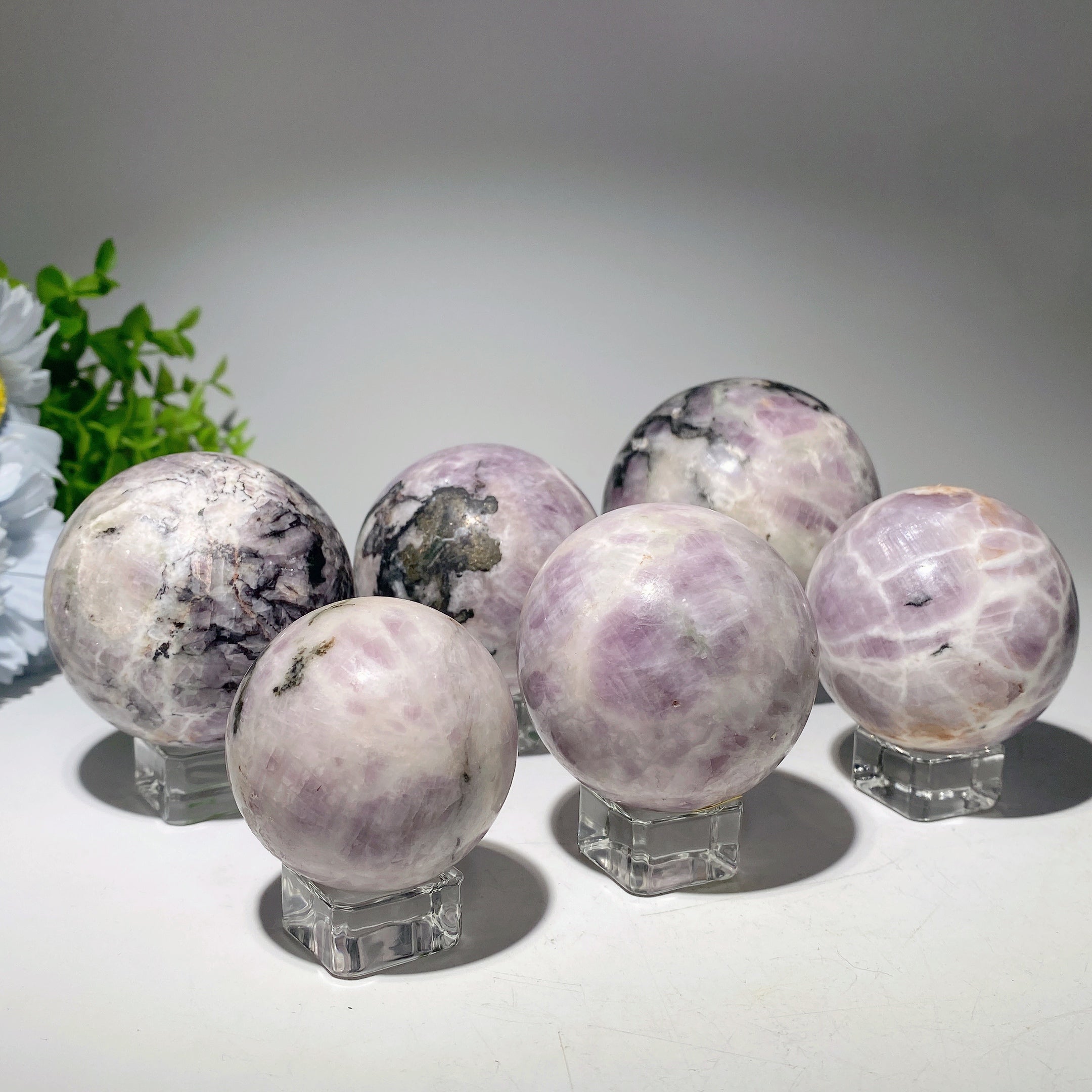 UV Reactive Hackmanite Sphere 1.8-3.2 inch Healing Orb