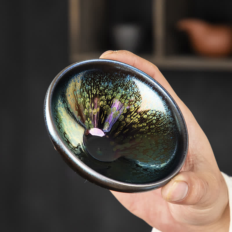 Tasse à thé vintage en céramique 100 ml, vaisselle faite à la main