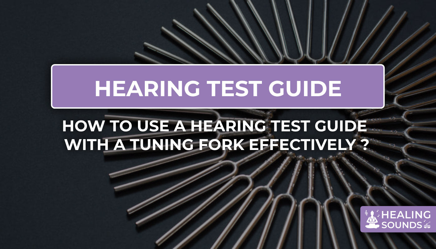 hearing test guide and tuning fork 