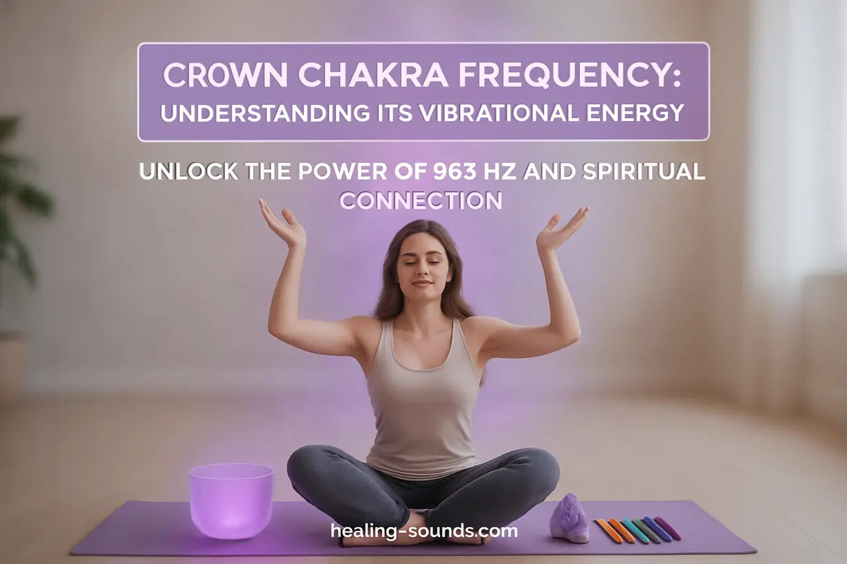 Guide des fréquences du chakra couronne : énergie vibratoire et ...