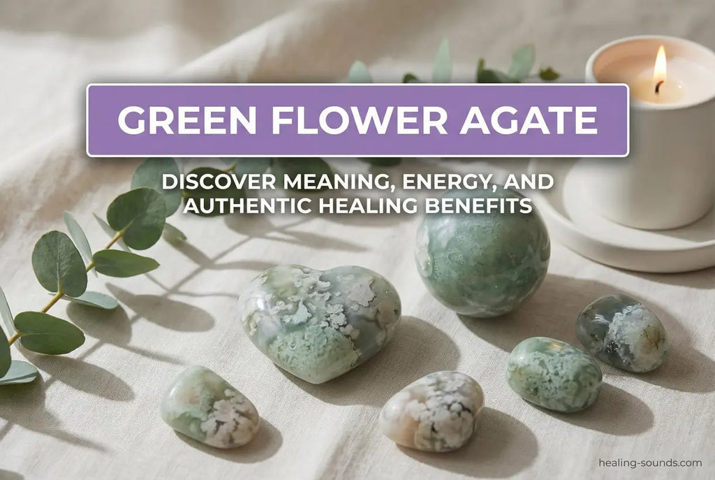 Green Flower Agate: Meaning, Uses & Healing Properties Guide