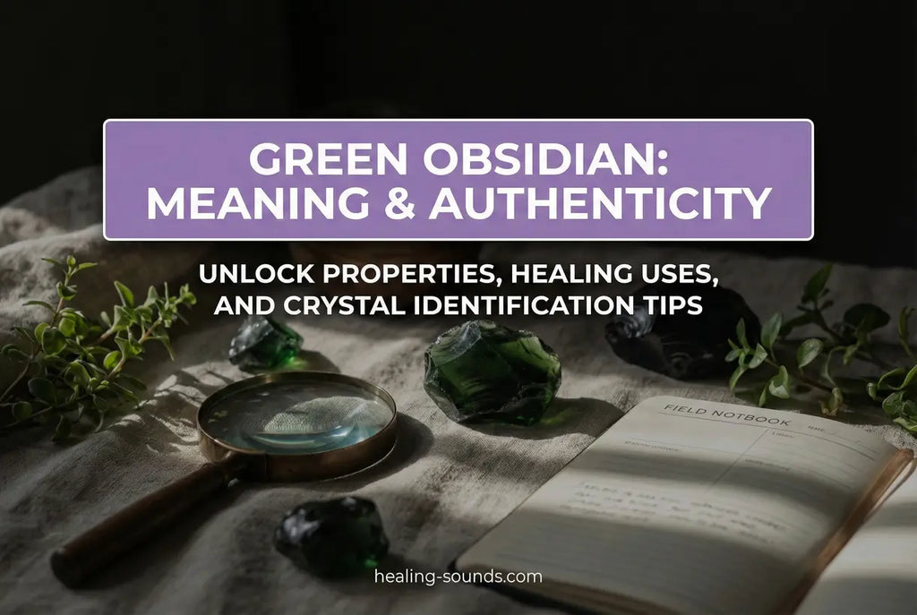 Green Obsidian: Meaning, Properties & Authenticity Guide