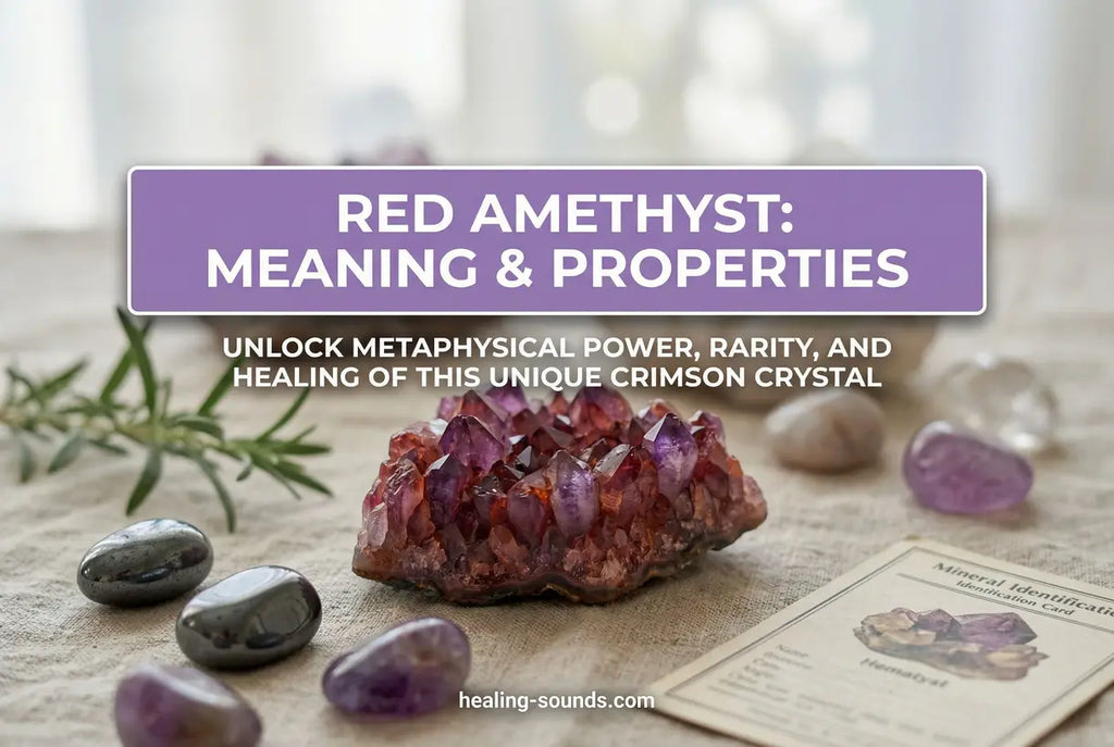 Red Amethyst: Meaning, Properties, and Rare Crystal Benefits