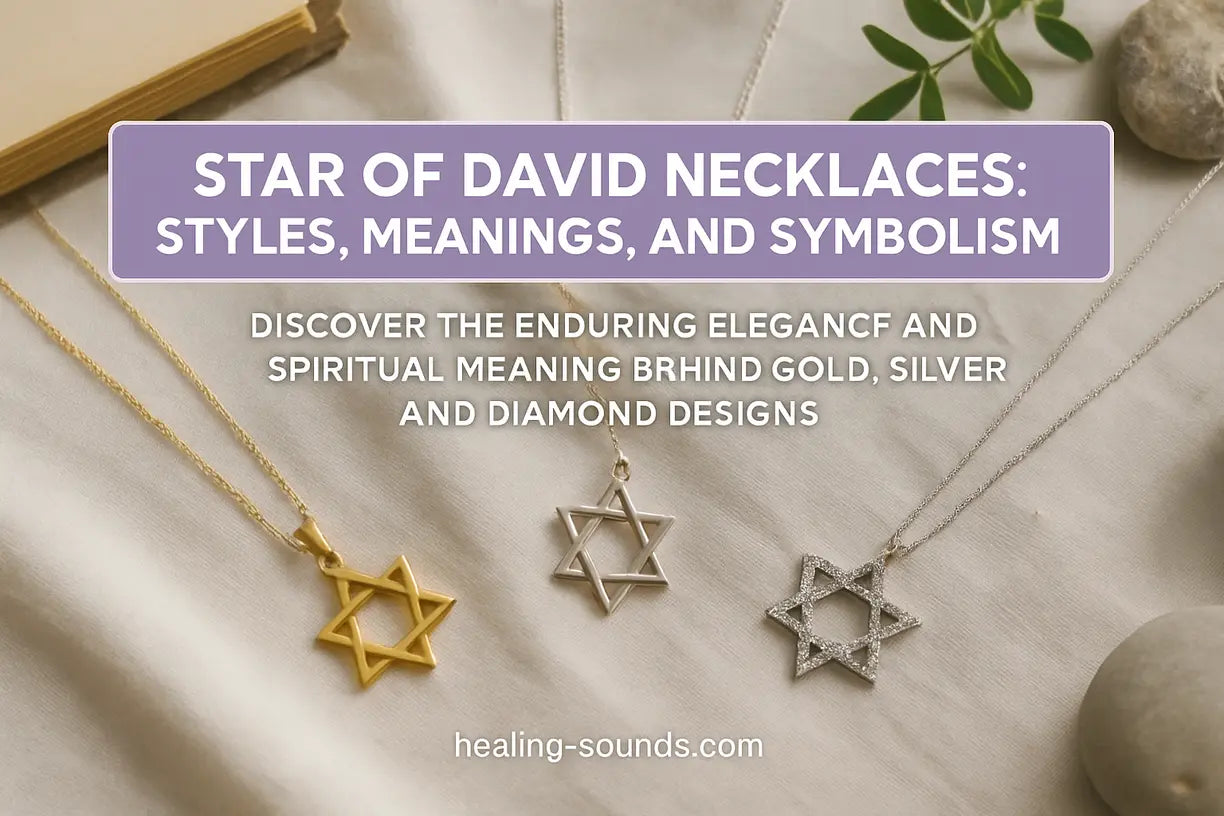 Collier étoile de David : styles, significations et meilleurs choix