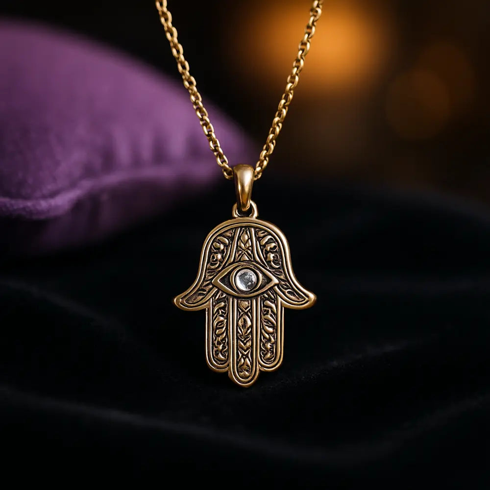 hamsa-necklaces