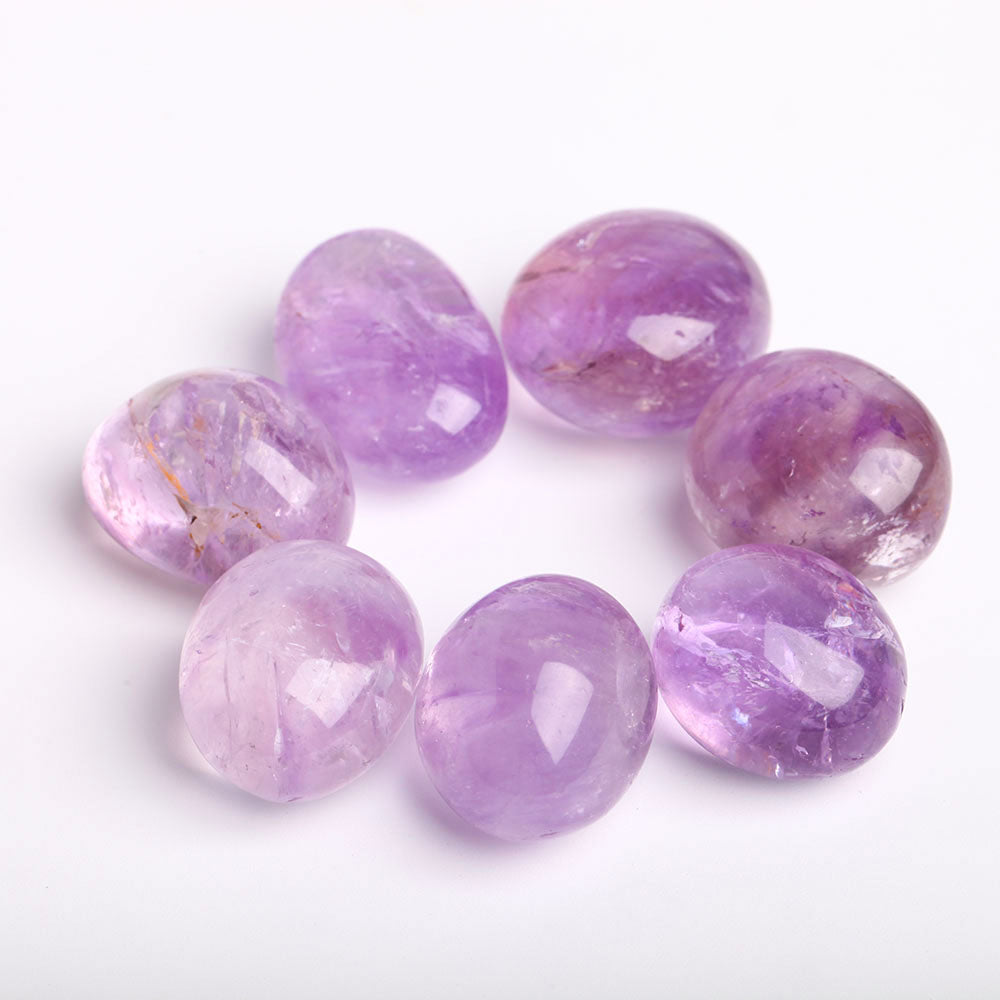 0.25kg Amethyst Tumbled Stones for Healing & Spiritual Balance