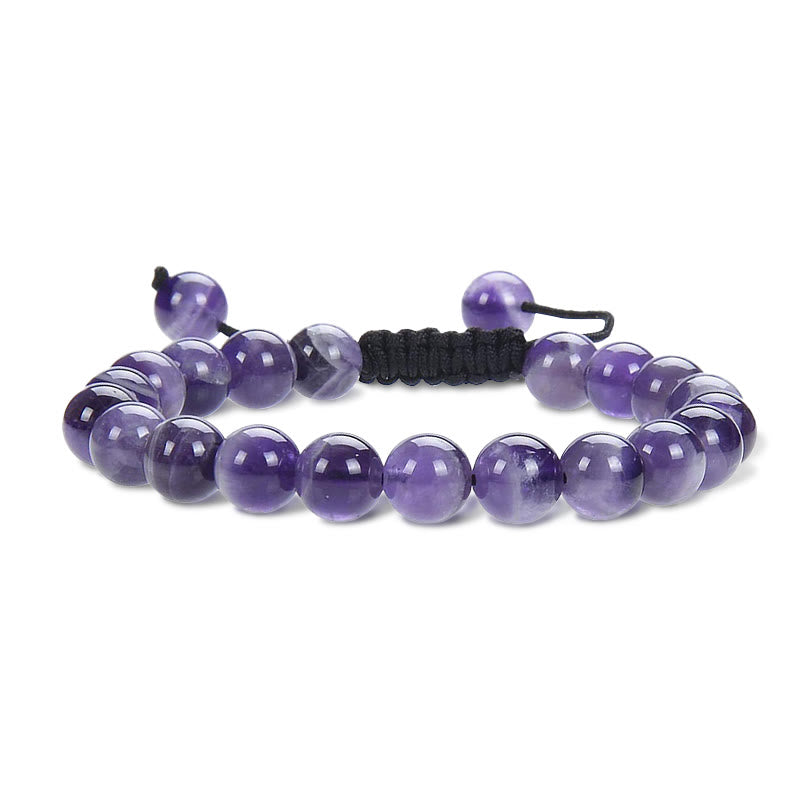 Unisex Adjustable Spiritual Healing Bracelet with Gemstone Beads