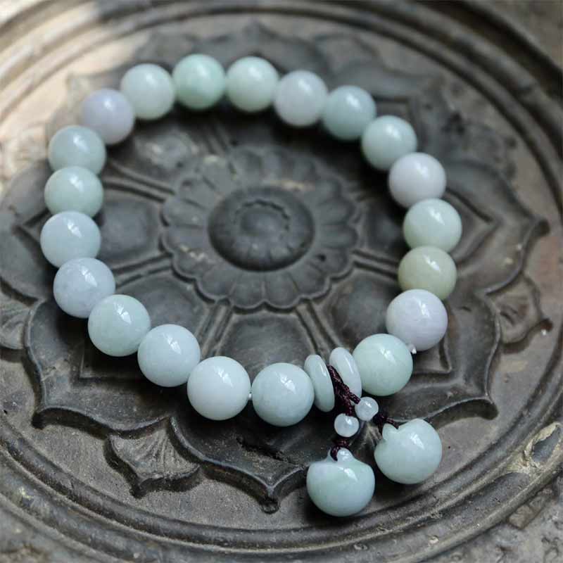 Jade Pixiu 10mm Success Bracelet for Prosperity & Wealth