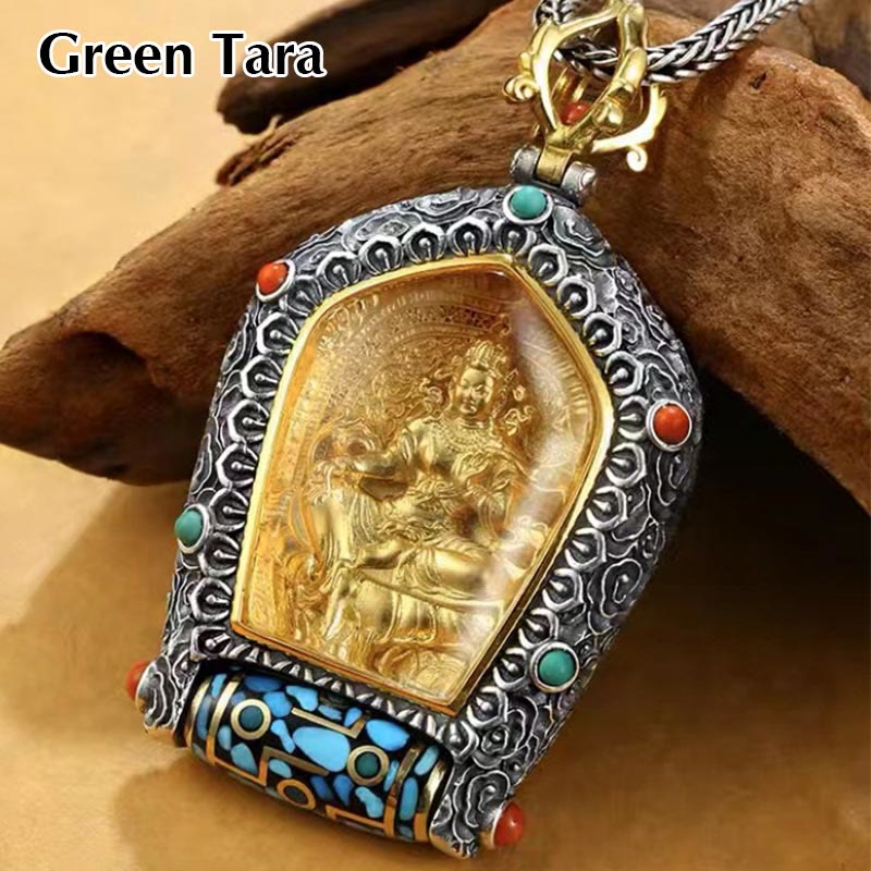 Chinese Zodiac Necklace with Natal Buddha Pendant for Prosperity