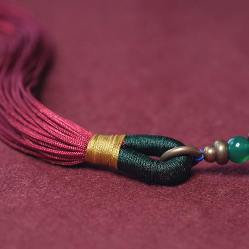 108 Beads Bodhi Seed Dzi Peace Mala Bracelet