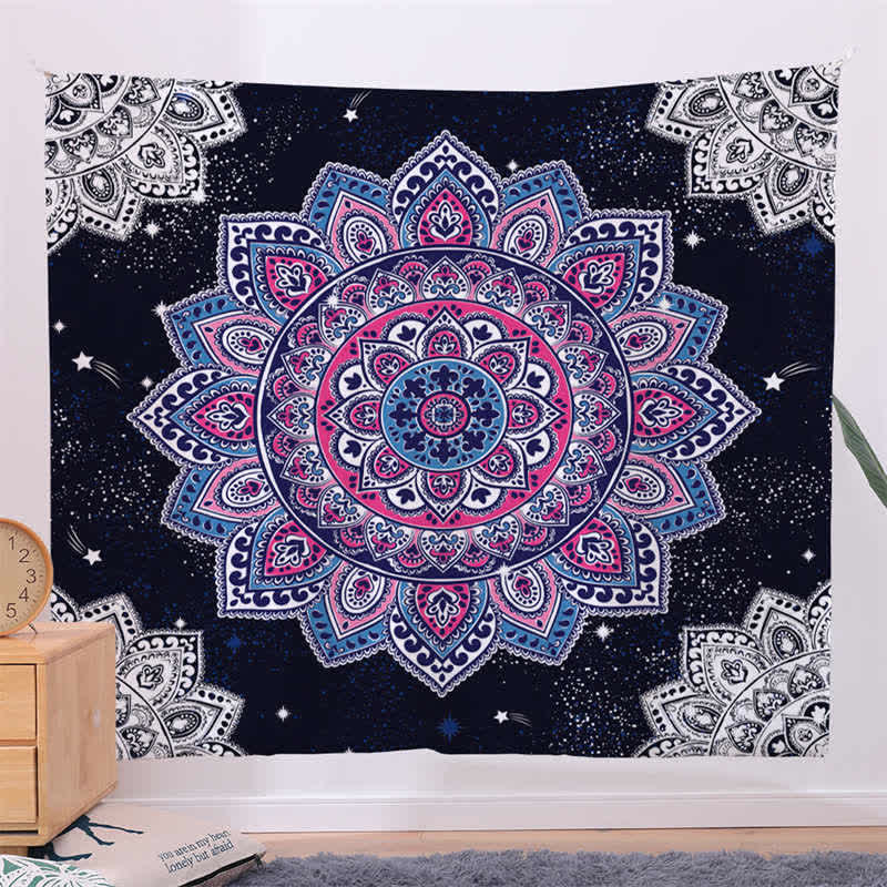 Bohemian Mandala Tapestry for Creativity & Focus Wall Art