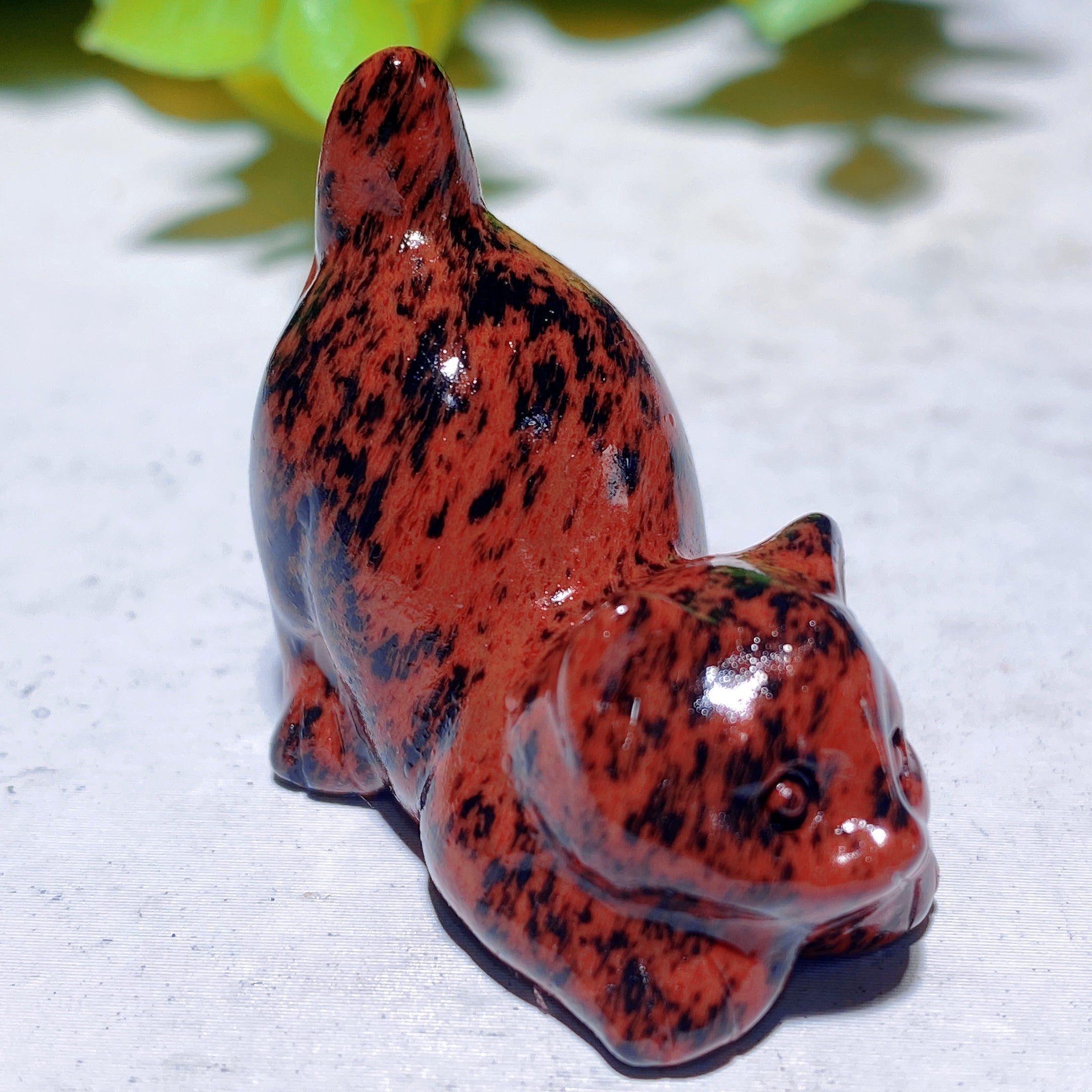 1.2 inch Mixed Crystal Cat Carvings - Healing Gemstone Figurines
