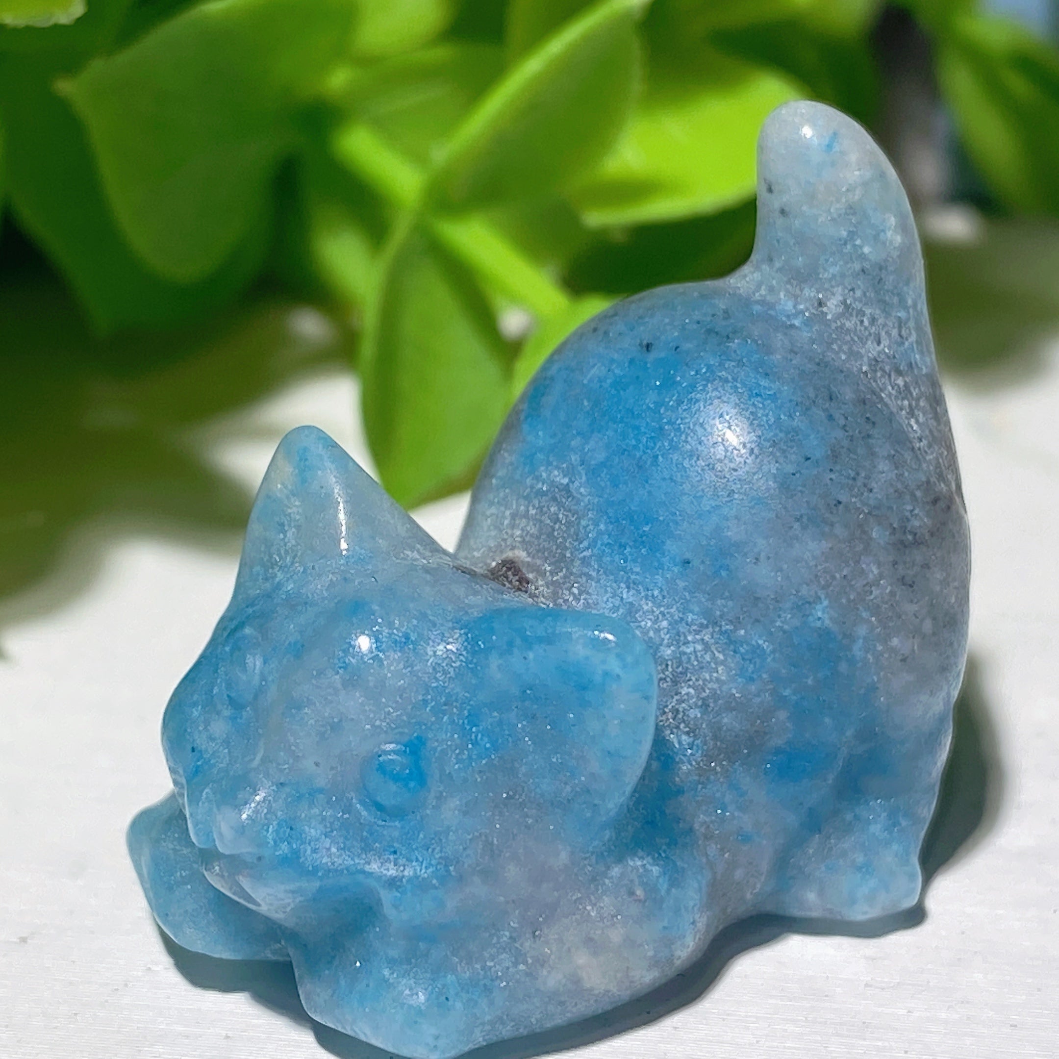 1.2 inch Mixed Crystal Cat Carvings - Healing Gemstone Figurines