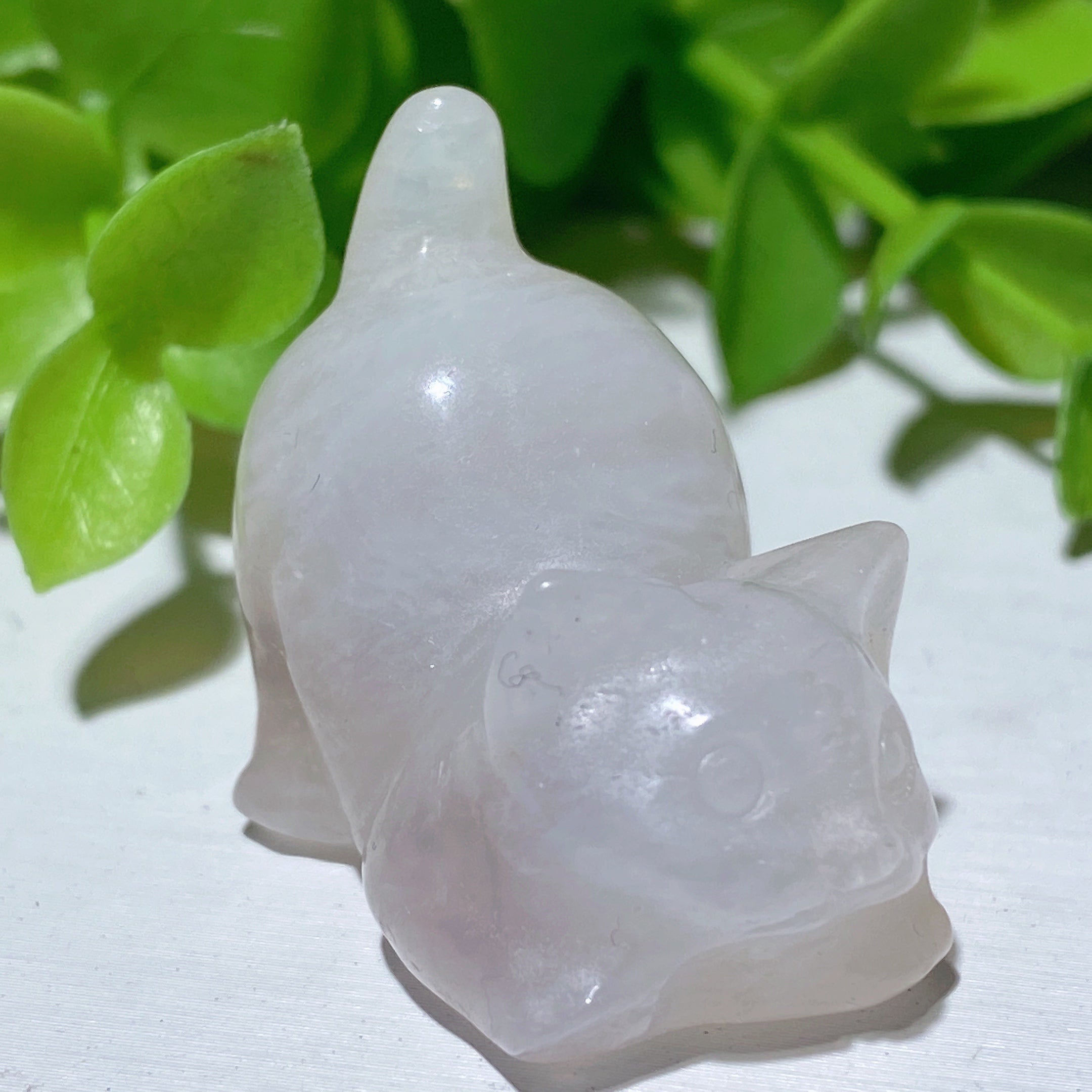 1.2 inch Mixed Crystal Cat Carvings - Healing Gemstone Figurines
