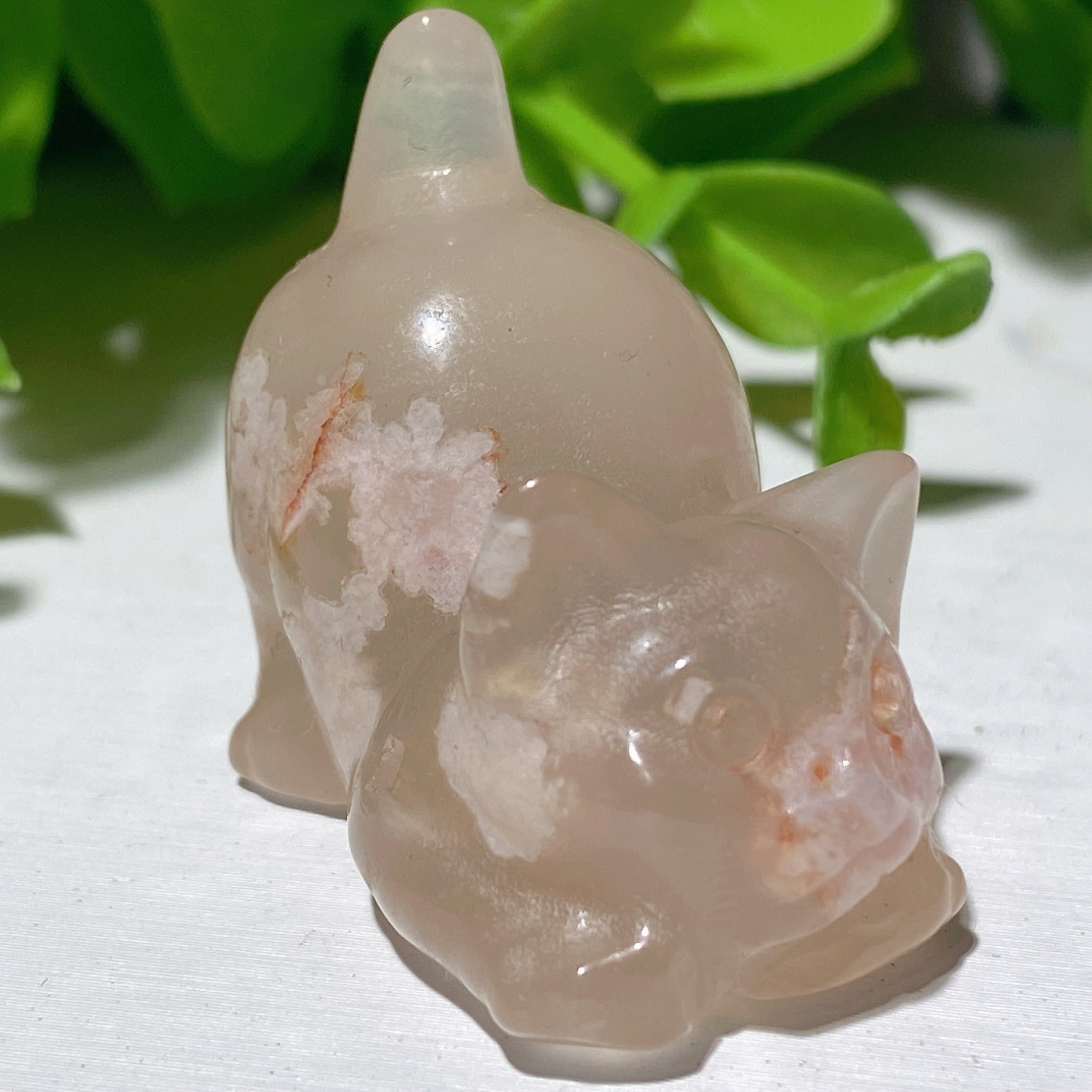 1.2 inch Mixed Crystal Cat Carvings - Healing Gemstone Figurines