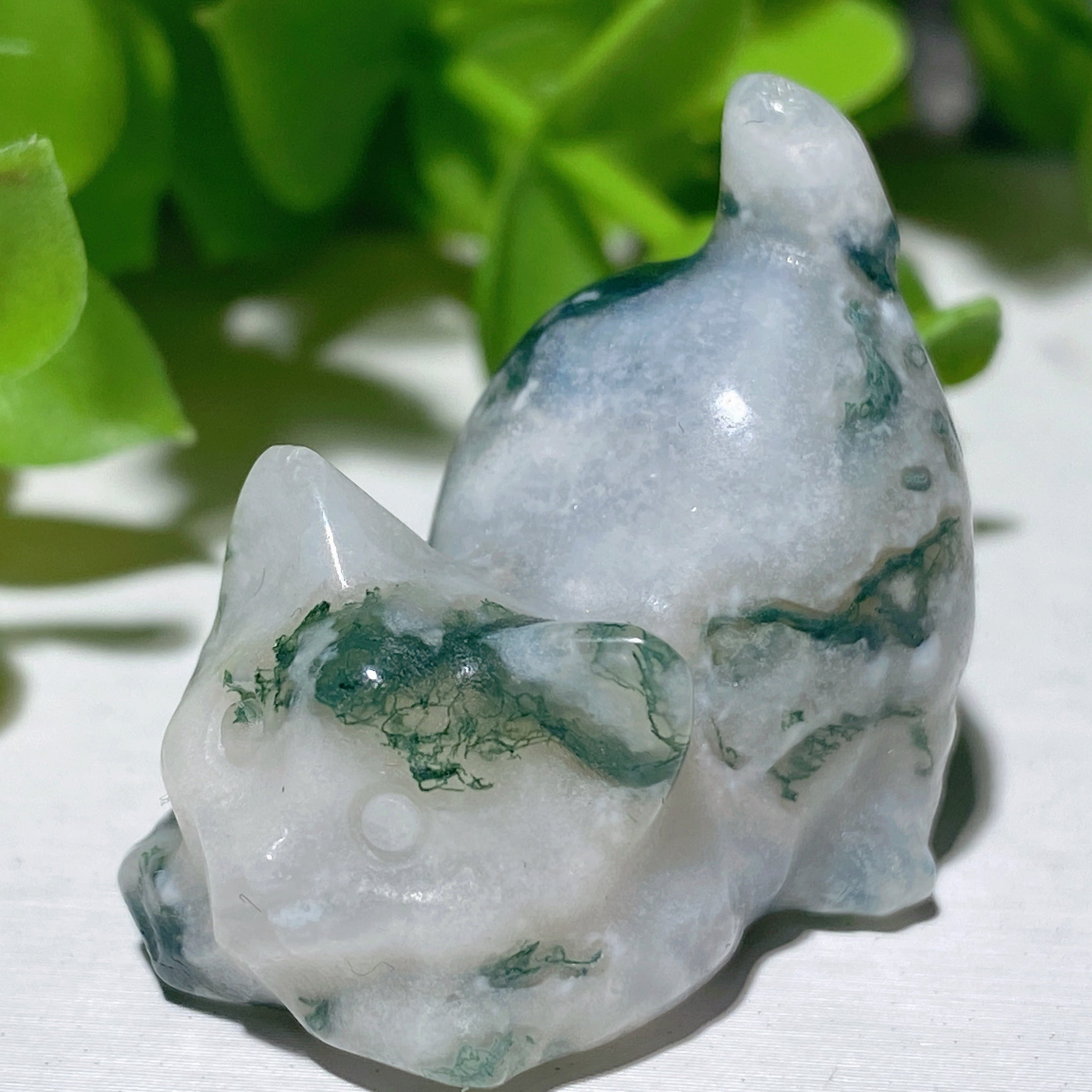 1.2 inch Mixed Crystal Cat Carvings - Healing Gemstone Figurines
