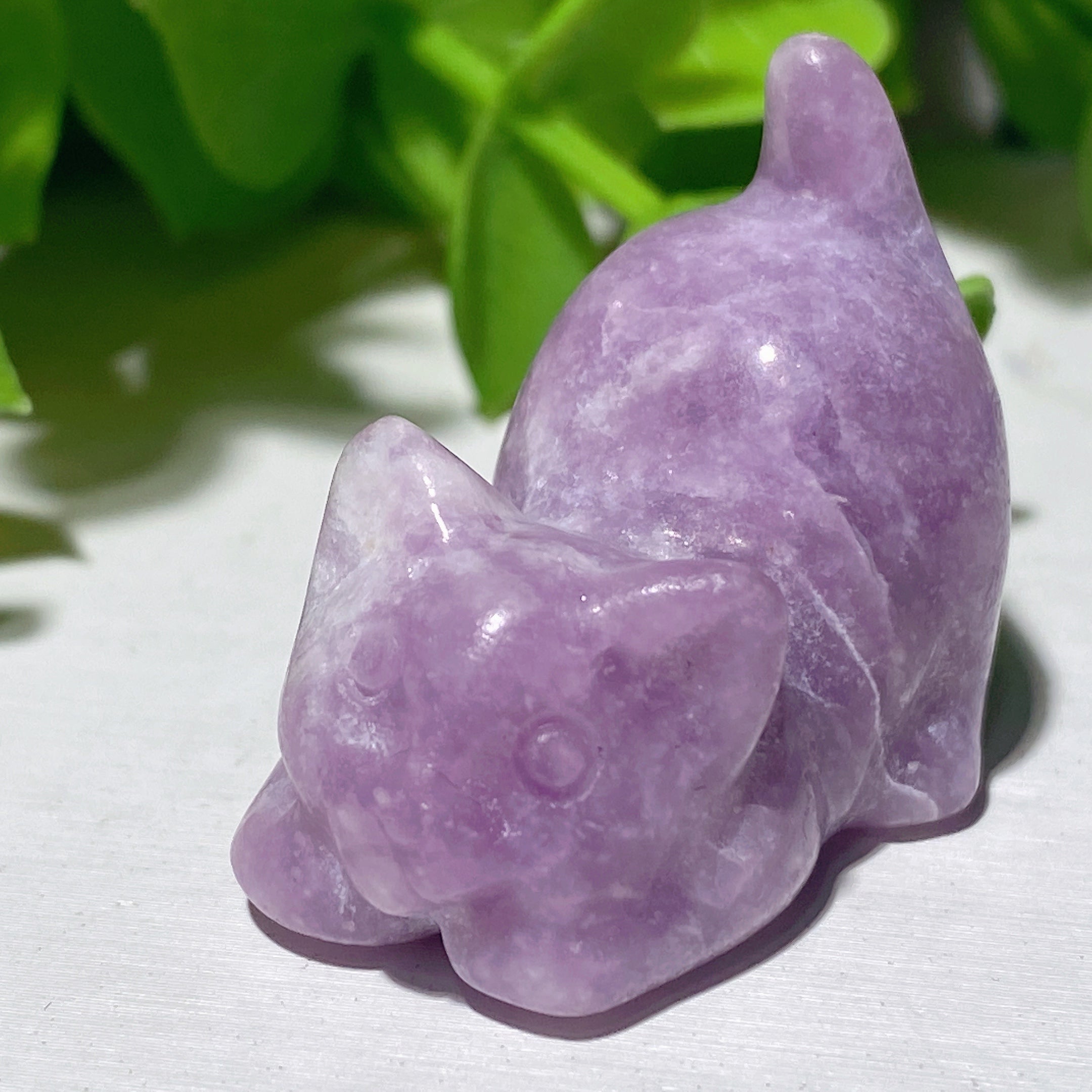 1.2 inch Mixed Crystal Cat Carvings - Healing Gemstone Figurines