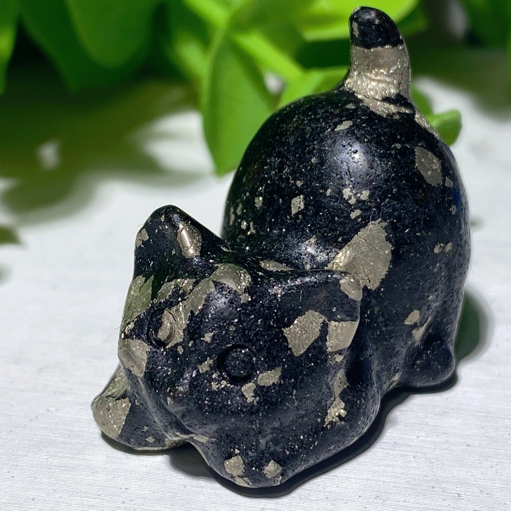 1.2 inch Mixed Crystal Cat Carvings - Healing Gemstone Figurines