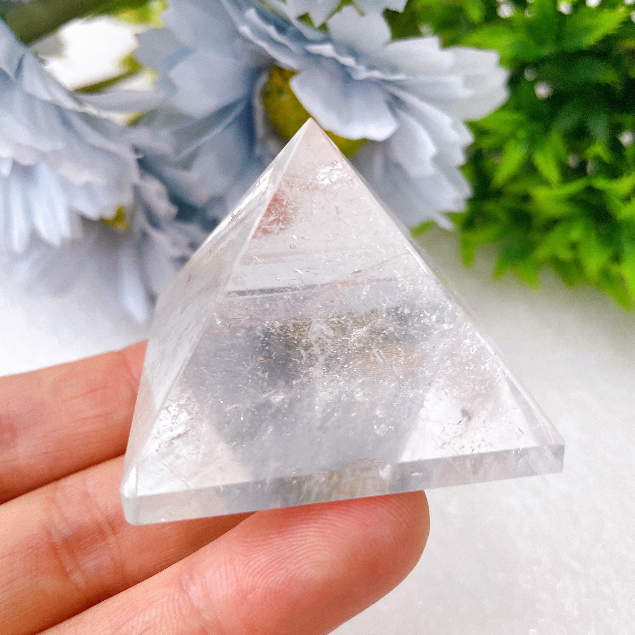 1.3-1.8 inch Healing Crystal Pyramids in Clear Quartz & More