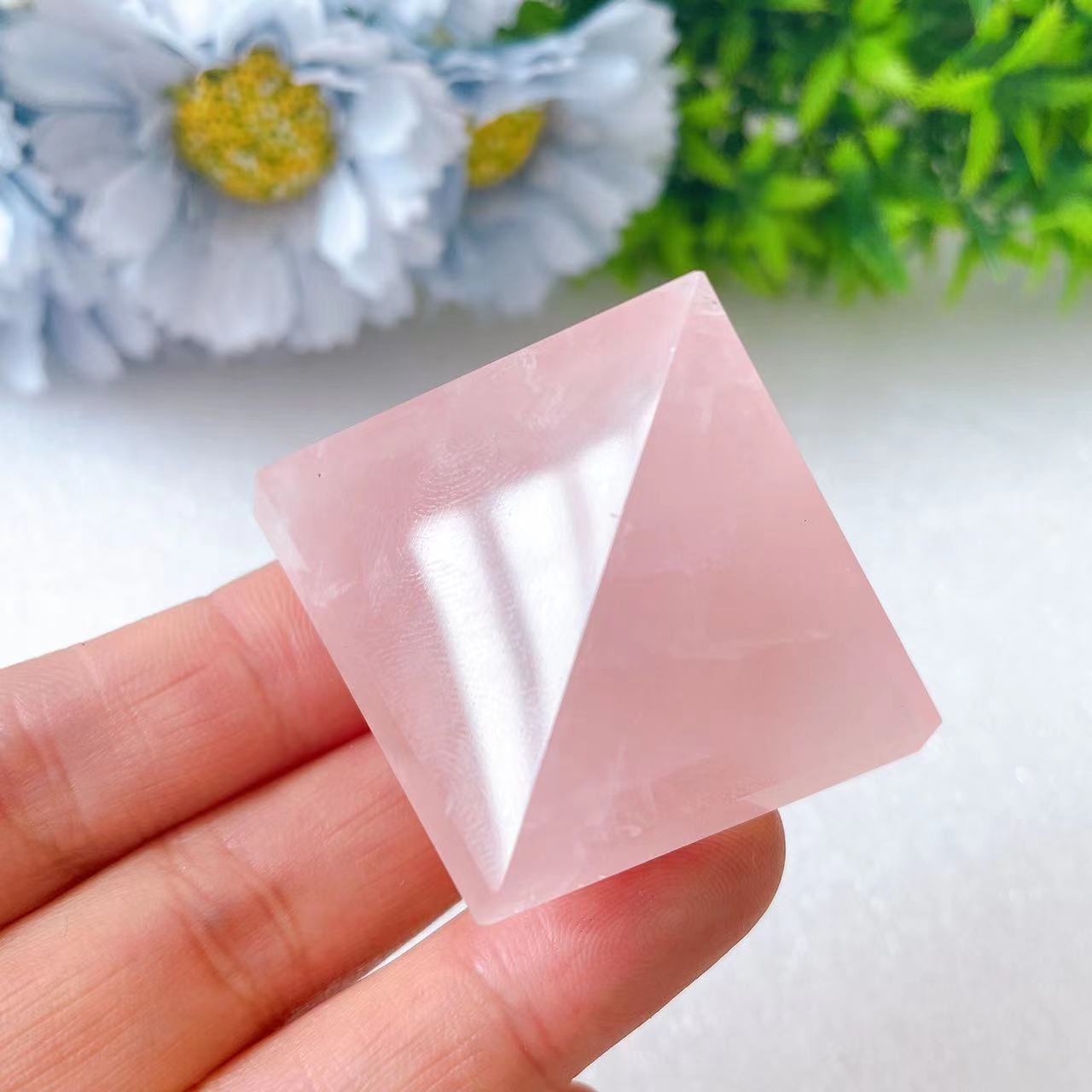1.3-1.8 inch Healing Crystal Pyramids in Clear Quartz & More