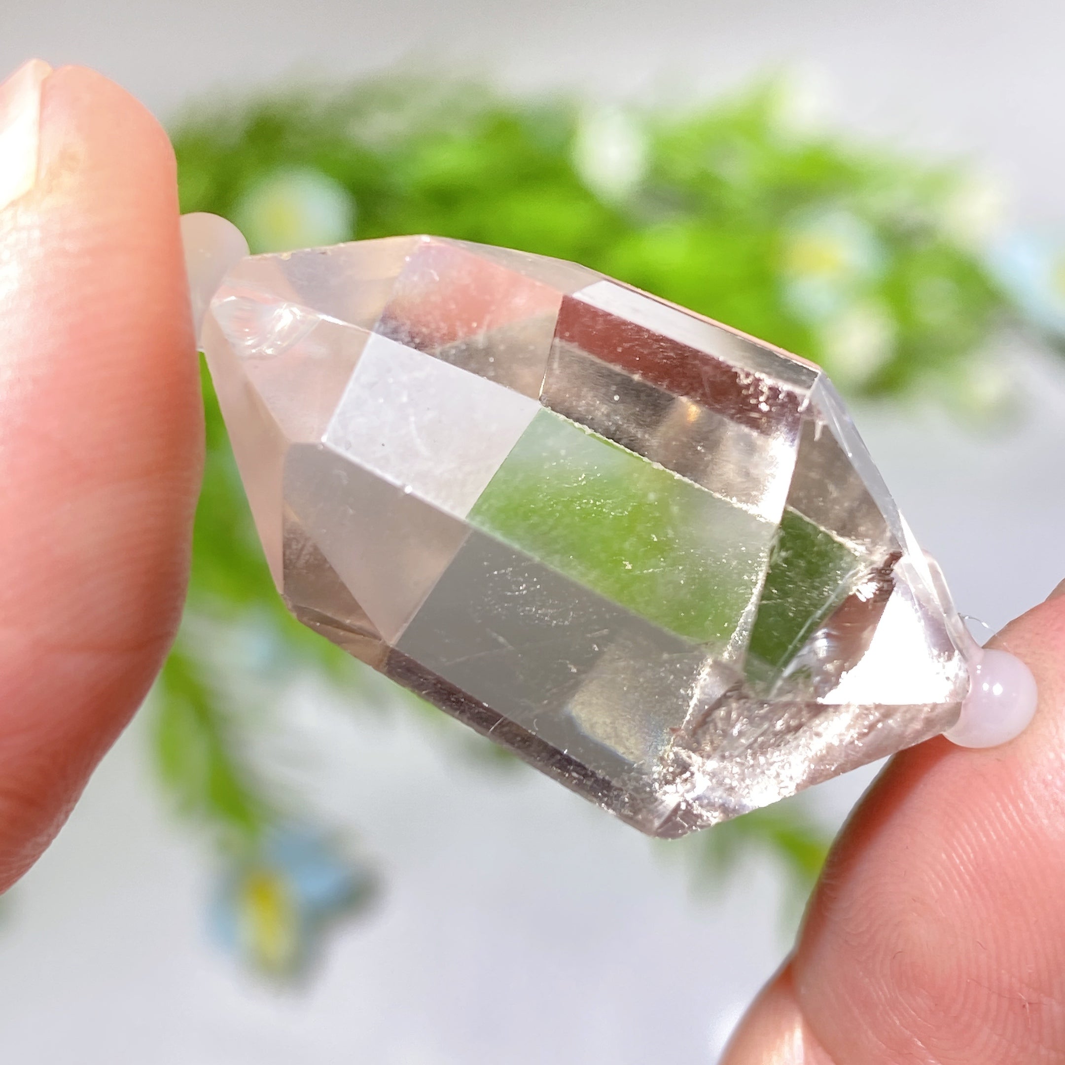 1.5-2.3 Inch Smoky Citrine Double Terminated Crystal Point for Healing