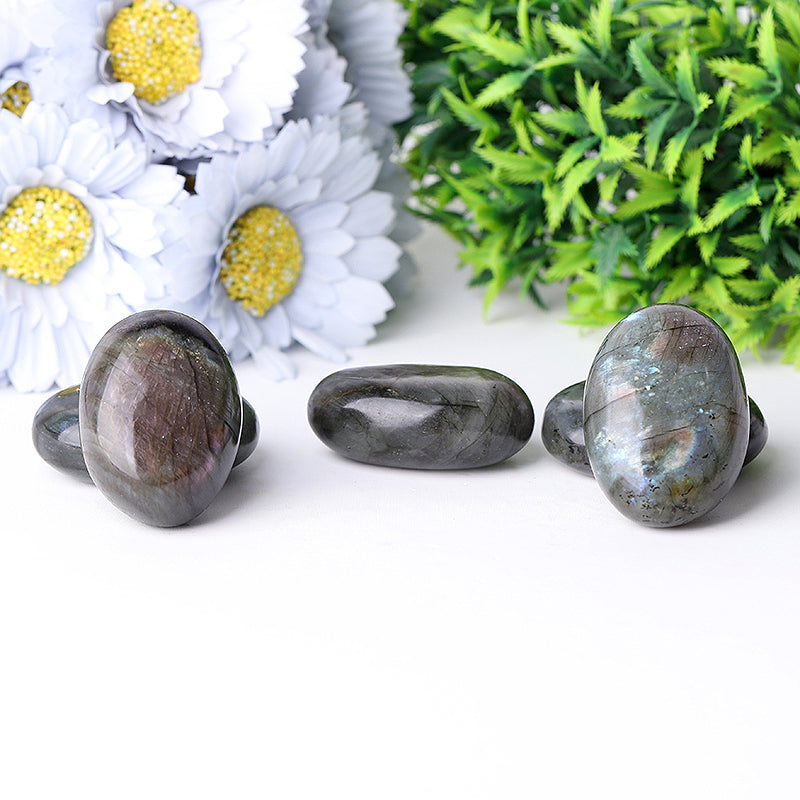 1.5-2 inch Labradorite Tumbled Stones for Healing