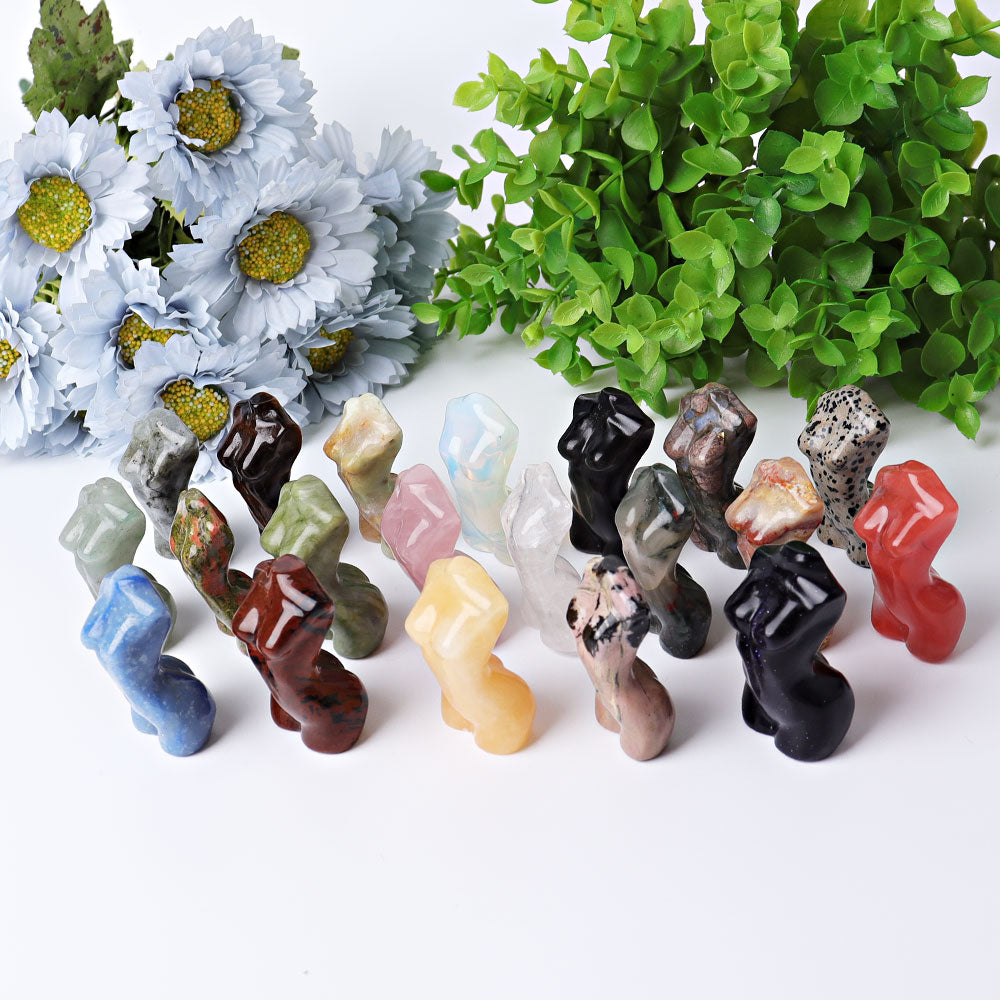 1.9-inch Healing Crystal Figurine Carving for Energy