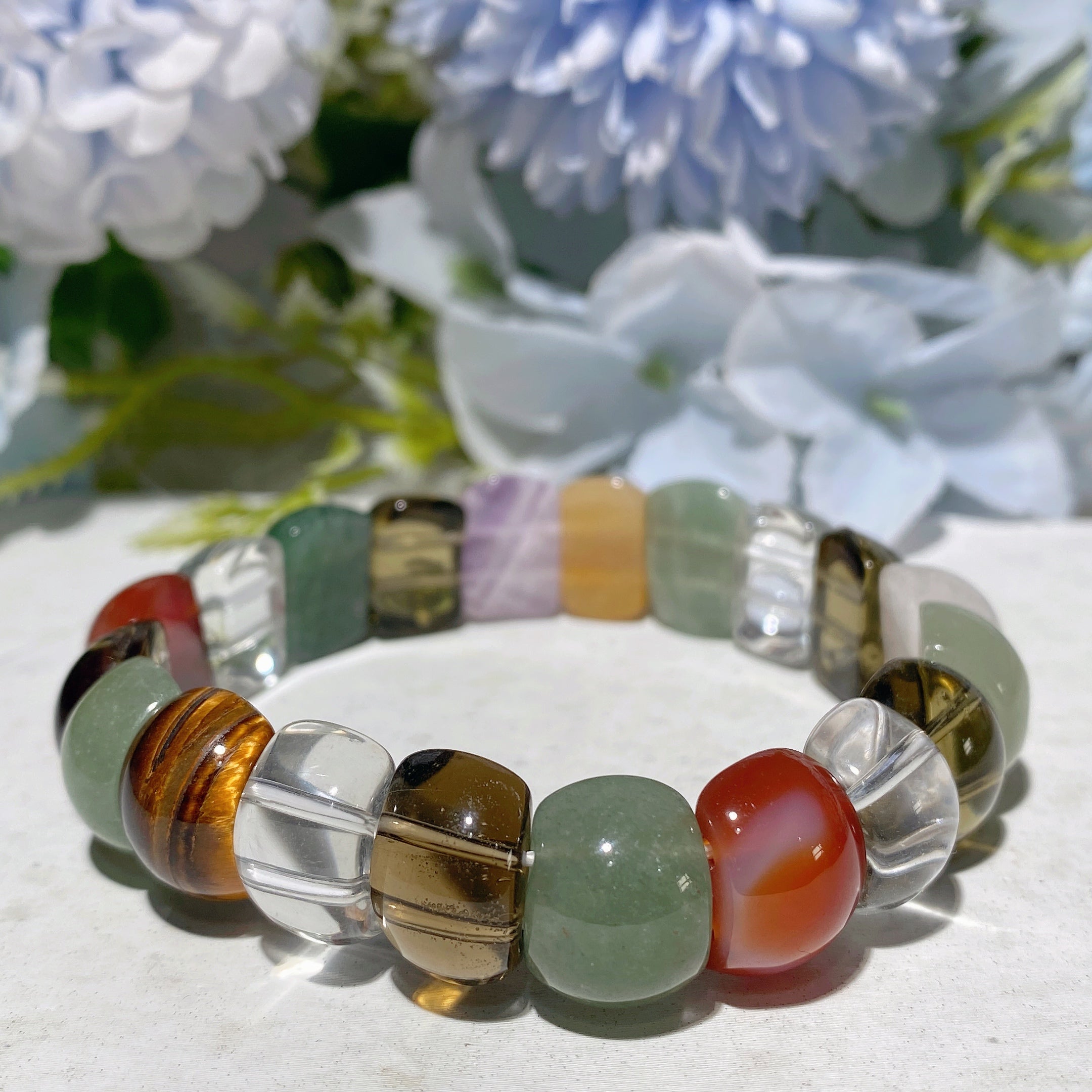 10-25mm Mixed Crystal Spiritual Healing Bracelet