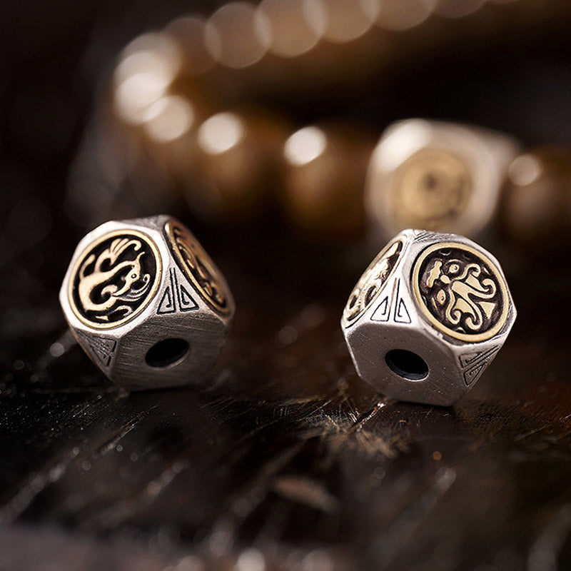 Bracelet de méditation en bois d'agar 108 perles 6 mm et 8 mm