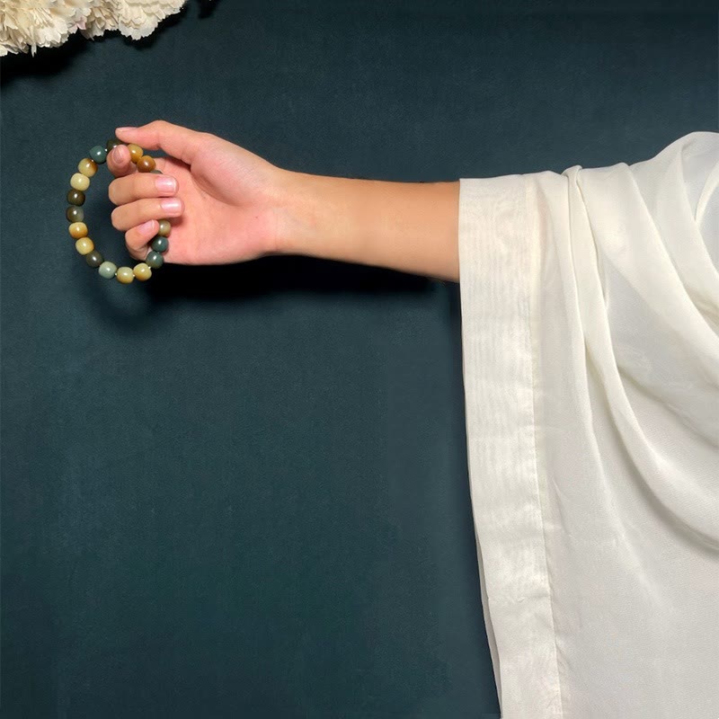 Bracelet Mala Bodhi Seed 108 perles pour la paix et la sagesse