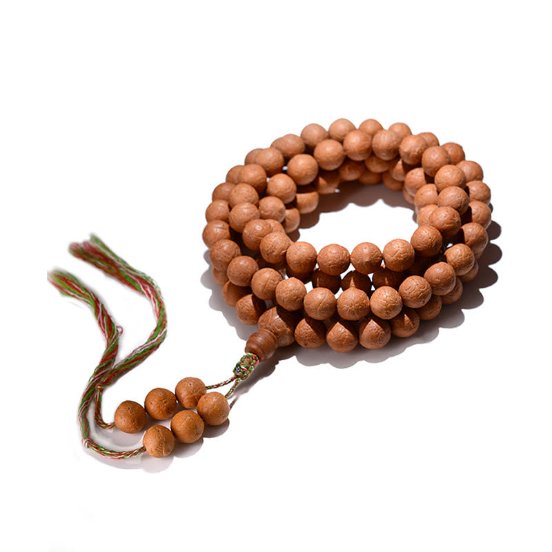 Bracelet Mala 108 perles Bodhi Seed unisexe méditation