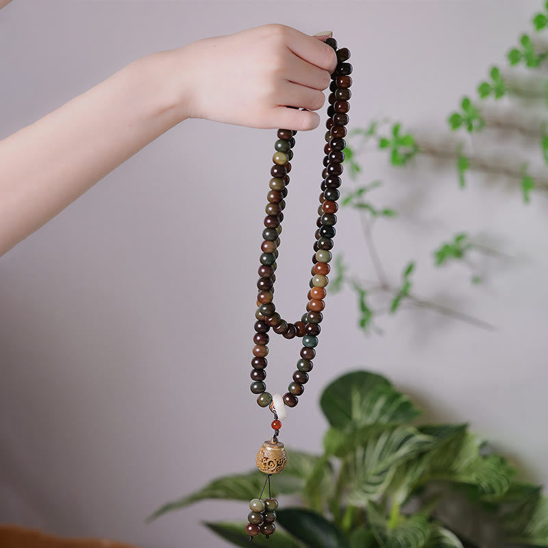 Bracelet Mala 108 graines Bodhi pour la protection spirituelle