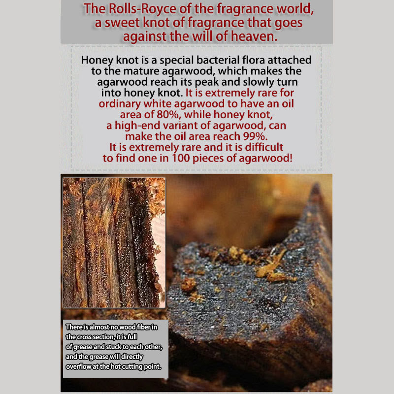 Bracelet de force en bois d'agar de 10 mm - Rare Dalat White Qinan Sinking