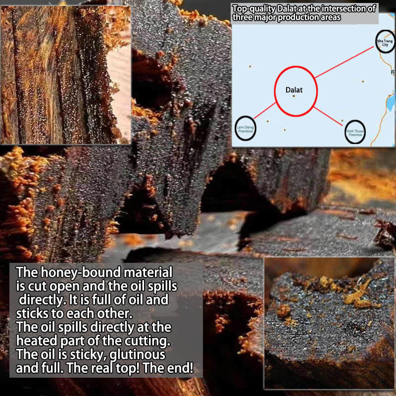 Bracelet de force en bois d'agar de 10 mm - Rare Dalat White Qinan Sinking