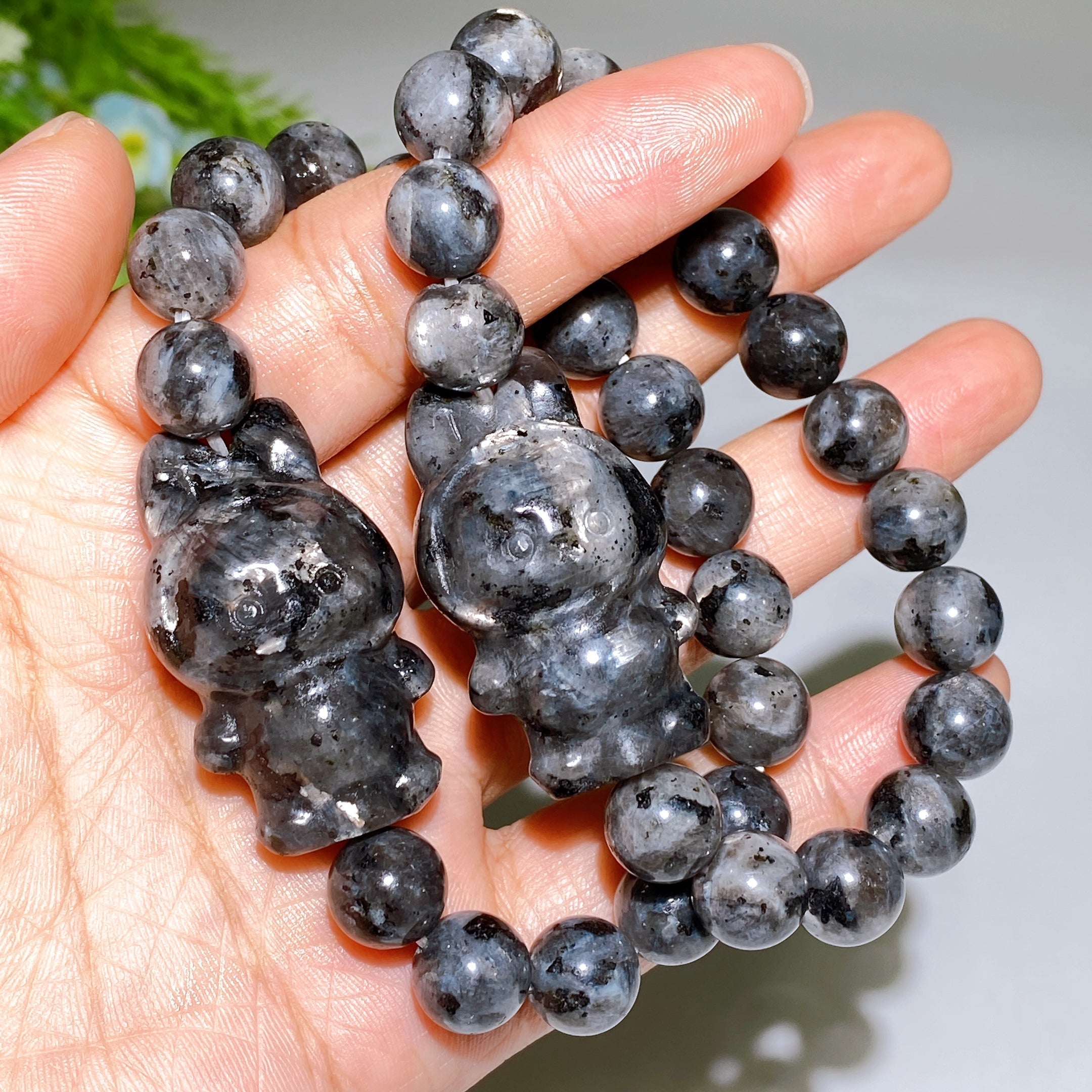 10mm Crystal Healing Bracelet | Spiritual Protection & Energy
