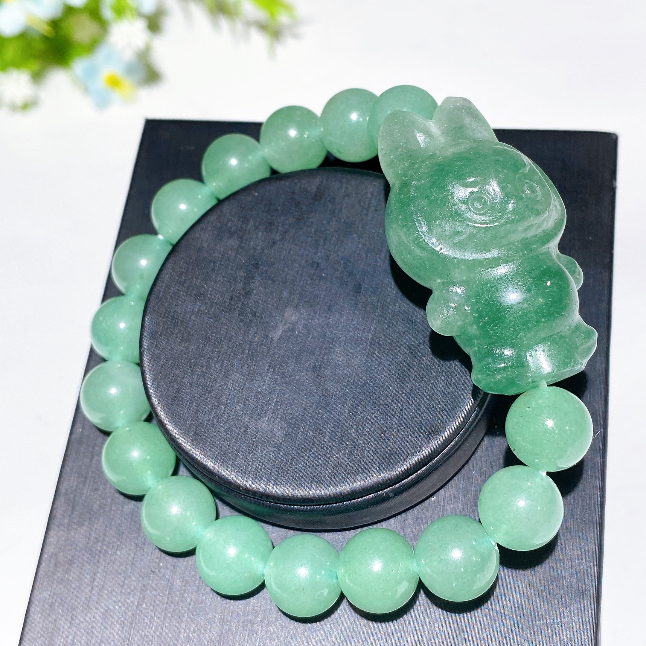 10mm Crystal Healing Bracelet | Spiritual Protection & Energy