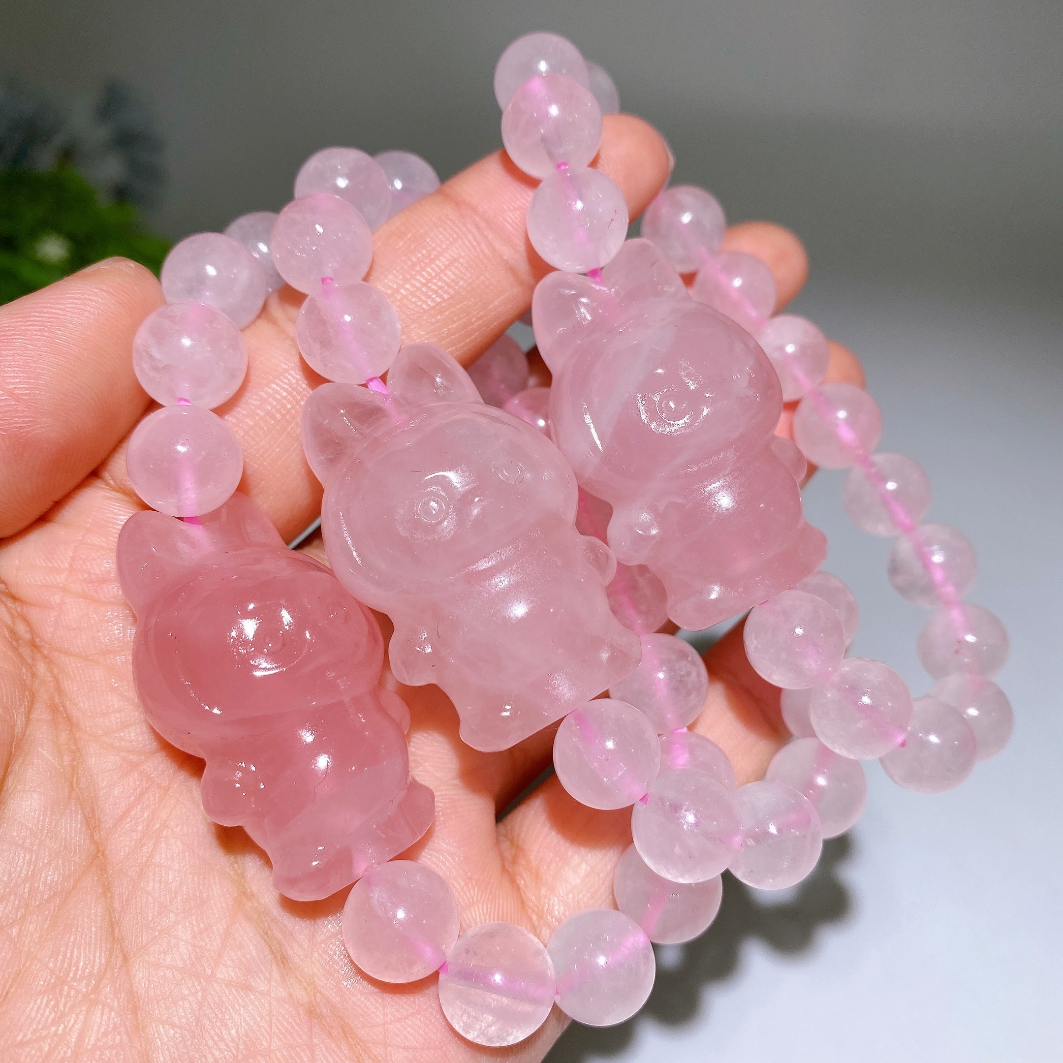 10mm Crystal Healing Bracelet | Spiritual Protection & Energy